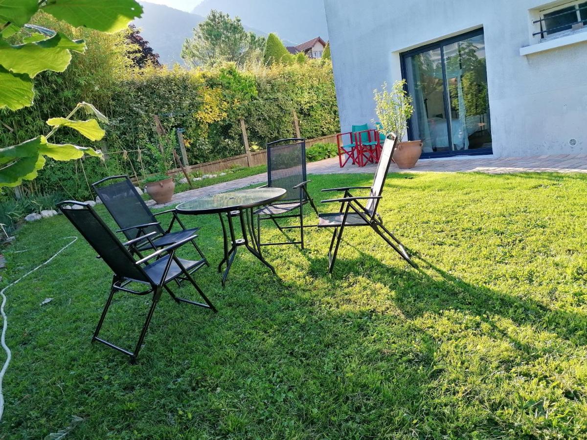 Appartement Lumineux A Voreppe Avec Piscine Exterior foto